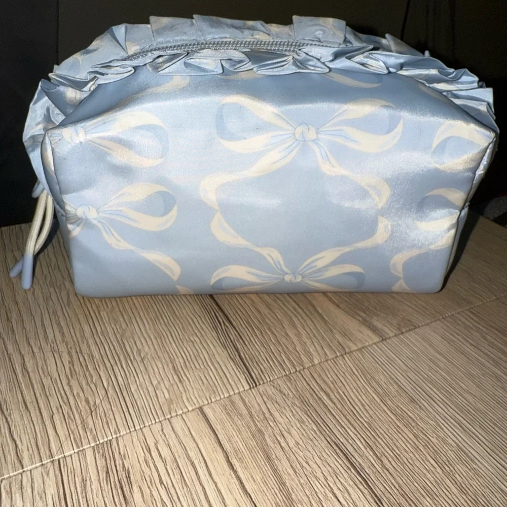 Art Class Light Blue Bow Cosmetic Bag or Pencil Case